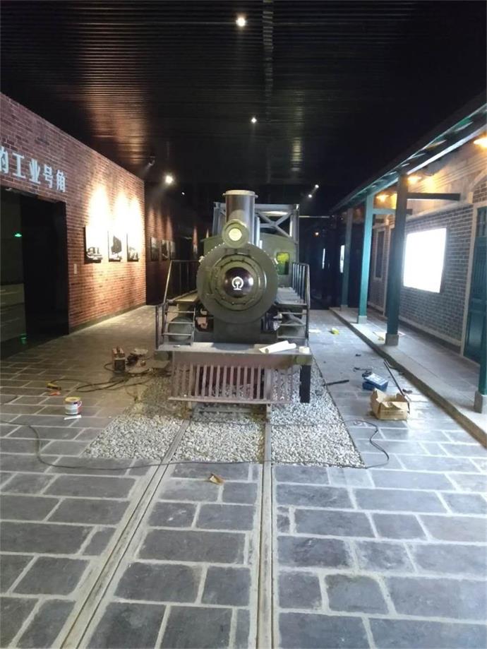 吉安县蒸汽火车模型